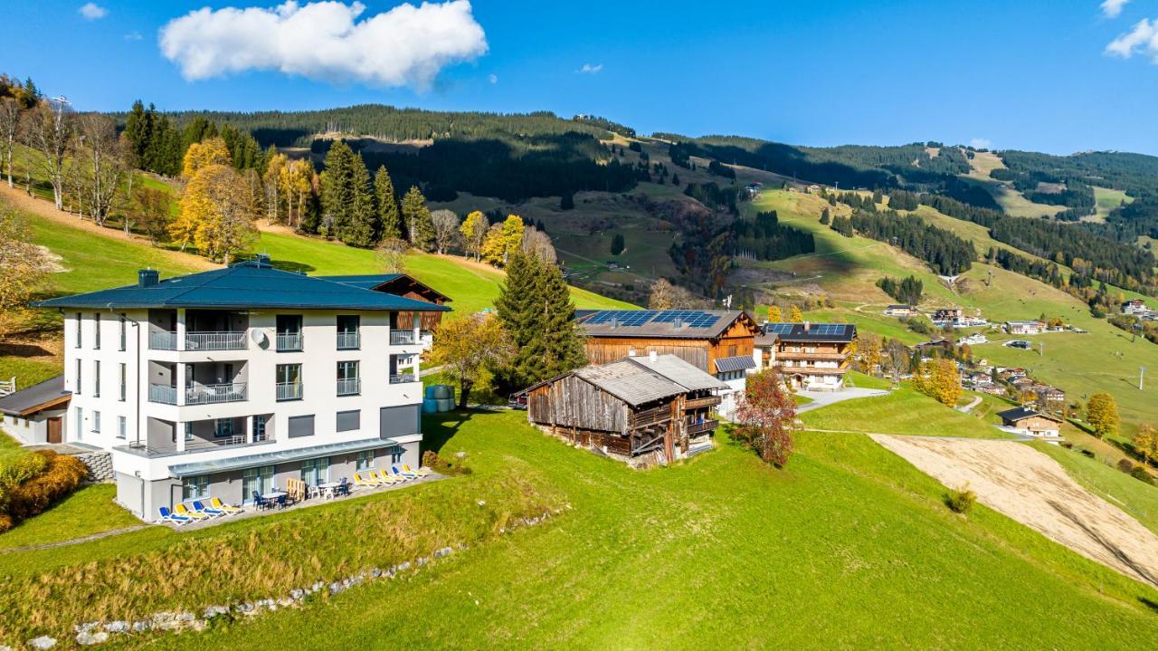 Ferienwohnung Eberharthof Saalbach Exterior foto