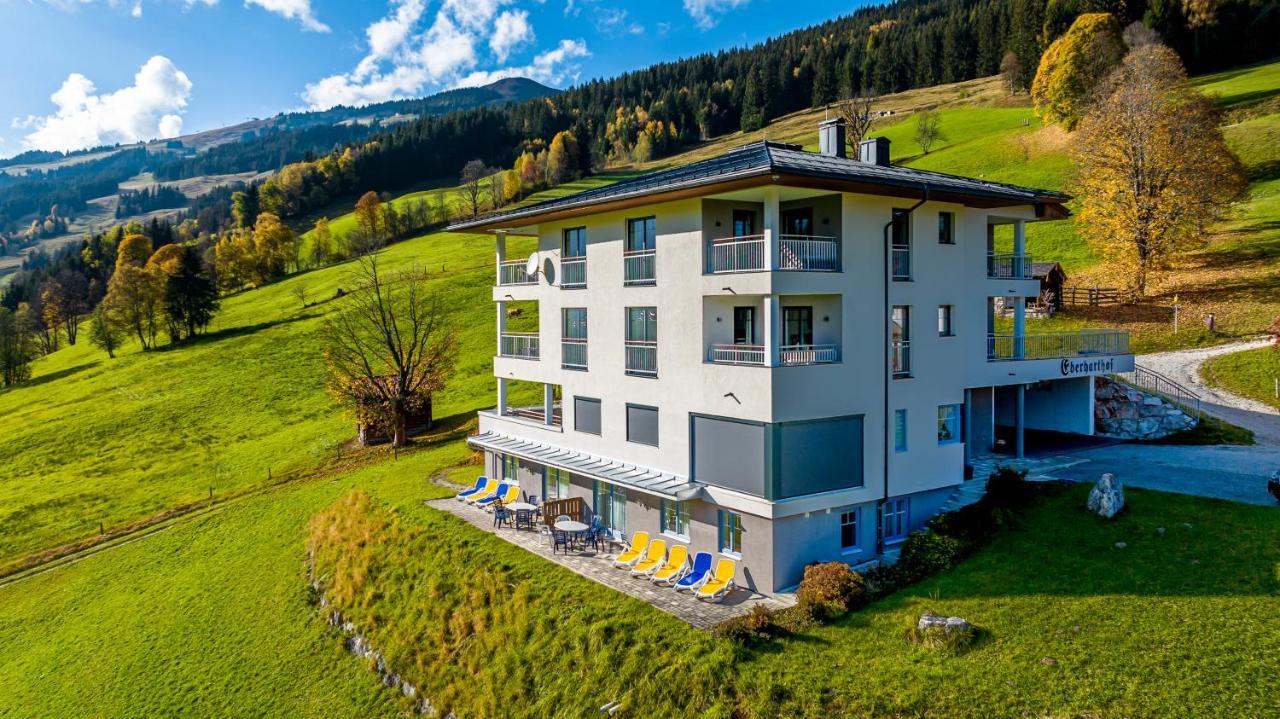 Ferienwohnung Eberharthof Saalbach Exterior foto